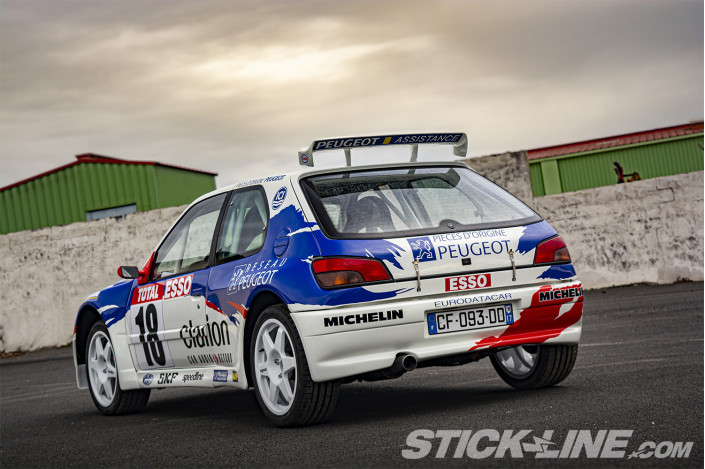 Kit déco Peugeot 306 Maxi Simple – Personnalisation rallye | Stick Line