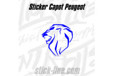 Stickers Toit Peugeot Sport 52x57cm – Stickline Adhésifs