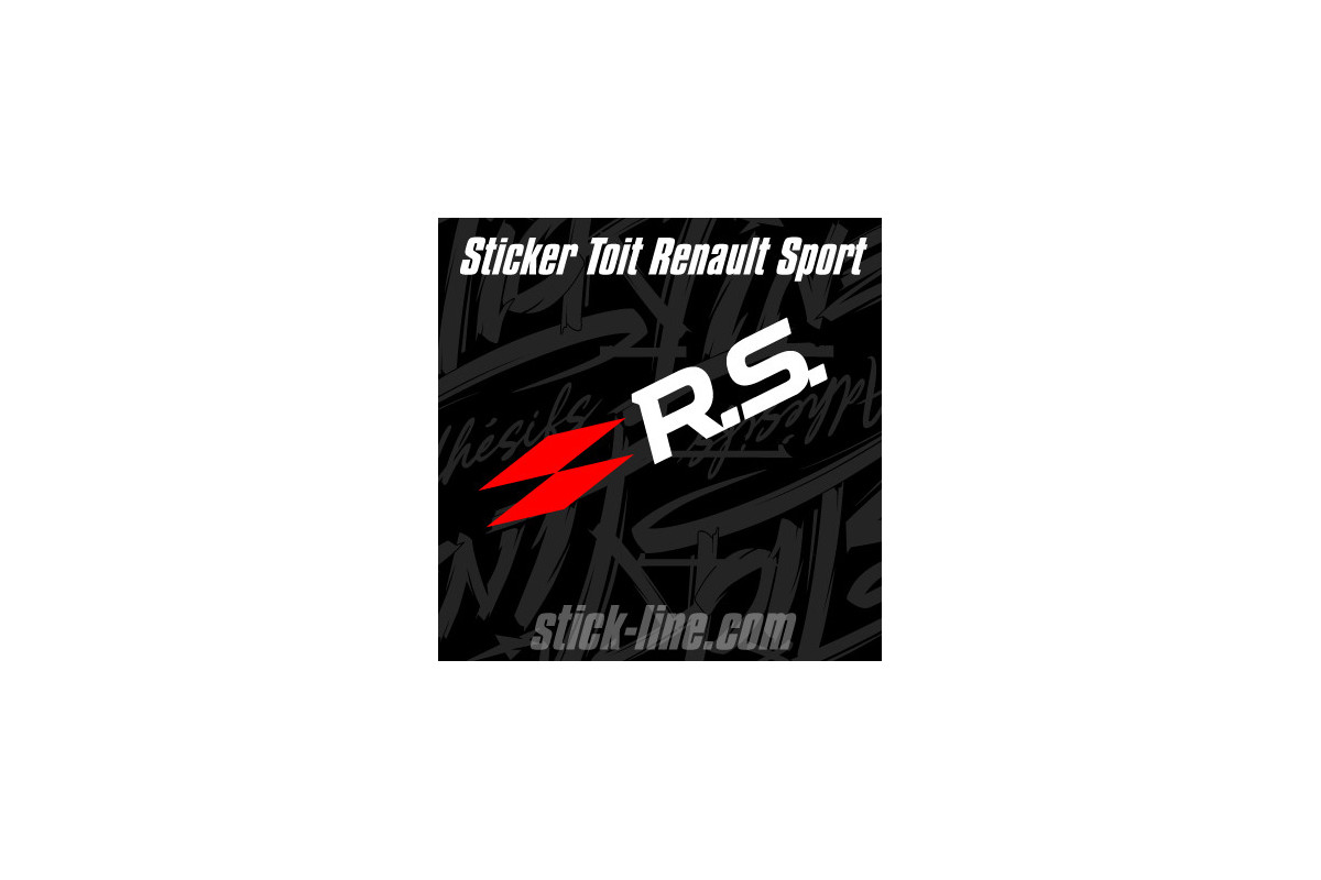 Stickers Toit Peugeot Sport 23x120cm – Stickline Adhésifs