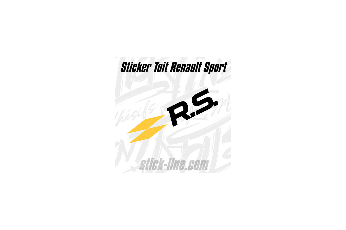 Stickers Toit Peugeot Sport 23x120cm pas cher | Stickline Adhésifs
