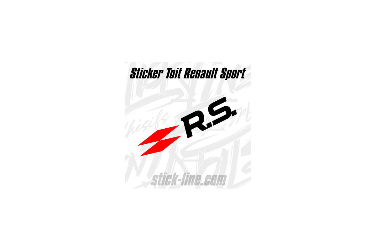 Sticker Toit Peugeot Sport 23x120cm | Stickline Adhésifs
