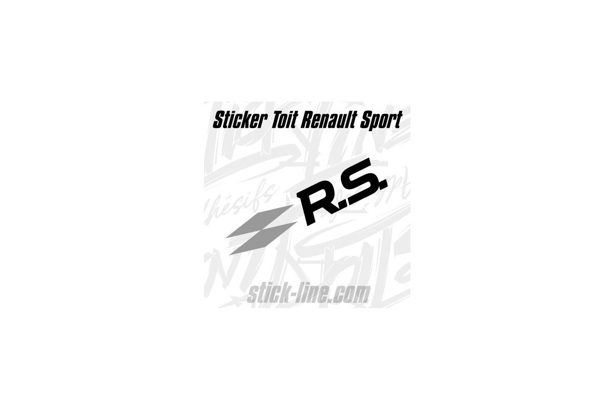 Stickers Toit Peugeot Sport 23x120 cm | Stickline Adhésifs