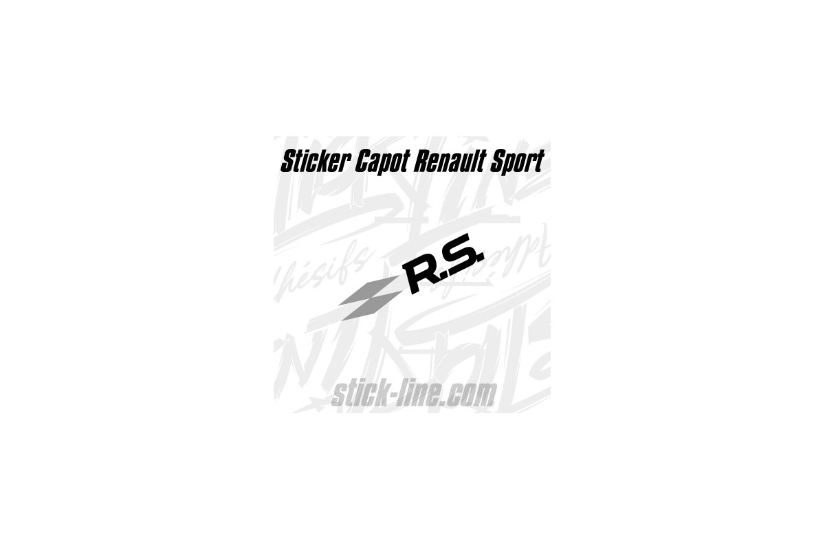 Stickers Toit Peugeot Sport 15x80 cm | Stickline Adhésifs