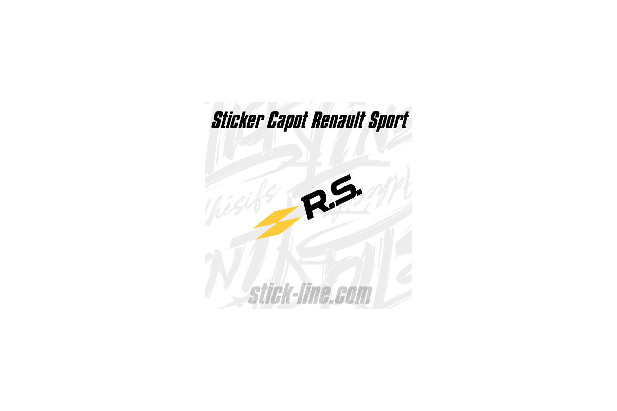 Stickers Toit Peugeot Sport 15x80 cm | Stickline Adhésifs