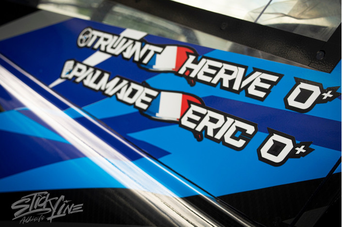 Kit Nom Pilote & Copilote 100% Perso – Rallye | Stick Line