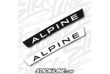 Sticker visière  Stilo ST5R  Alpine