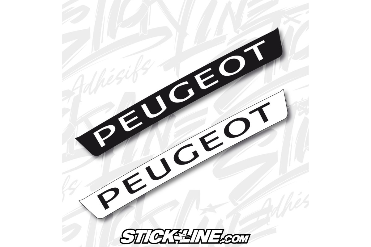 Sticker visière - Stilo ST5R - peugeot 2010