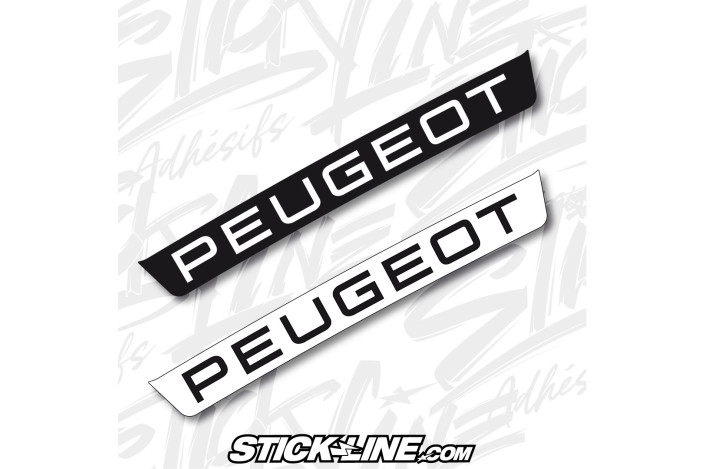 Sticker visière - Stilo ST5R - peugeot actuel