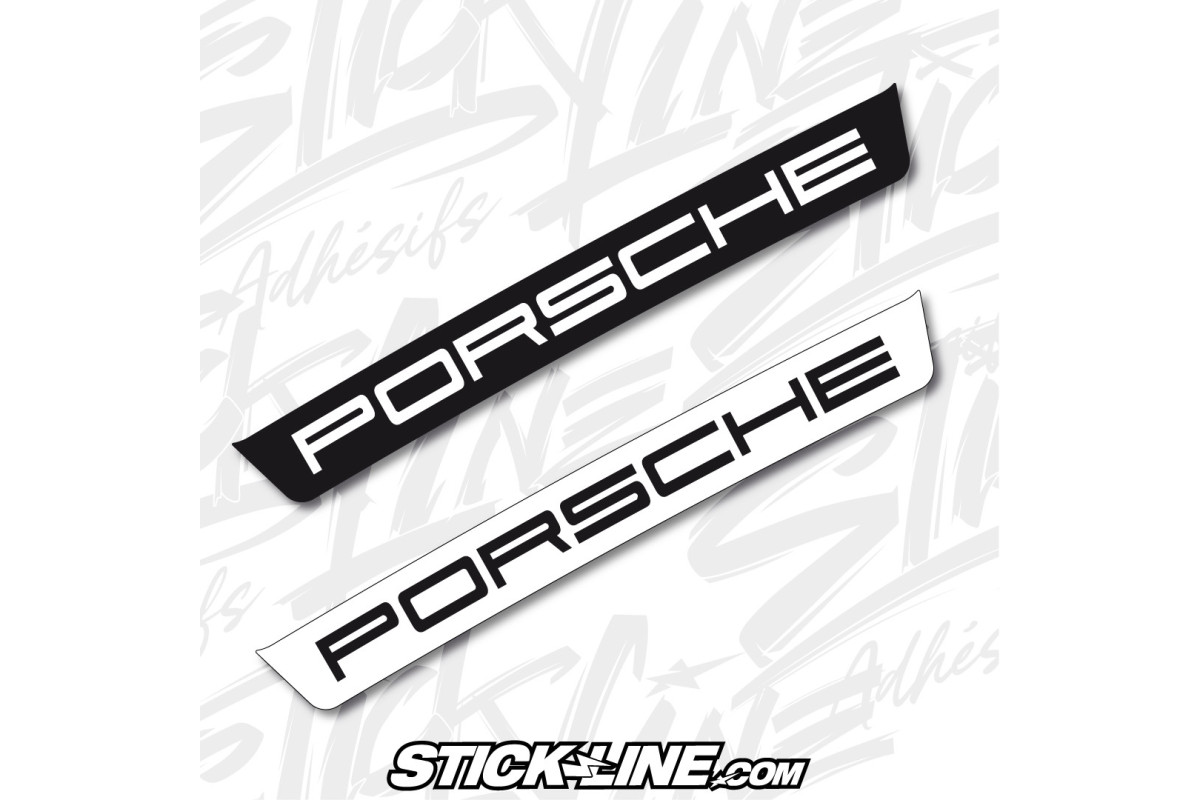 Sticker visière Stilo ST5R – Porsche | Stickline Adhésifs