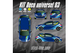 Kit déco Rallye / Piste Universel