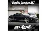 Kit Bandes Damiers Peugeot RCZ Stickline