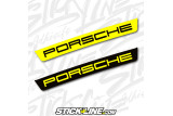 Sticker visière - Stilo ST5R - Porsche Jaune Fluo