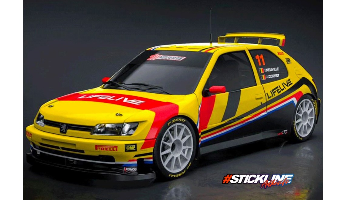 Kit déco Peugeot 306 Maxi Neuville : une livrée iconique