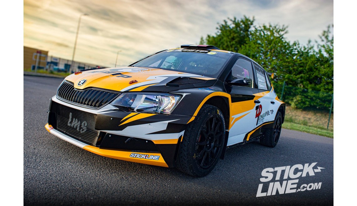 Škoda Fabia R5 Team Bariteau : une livrée aussi élégante...