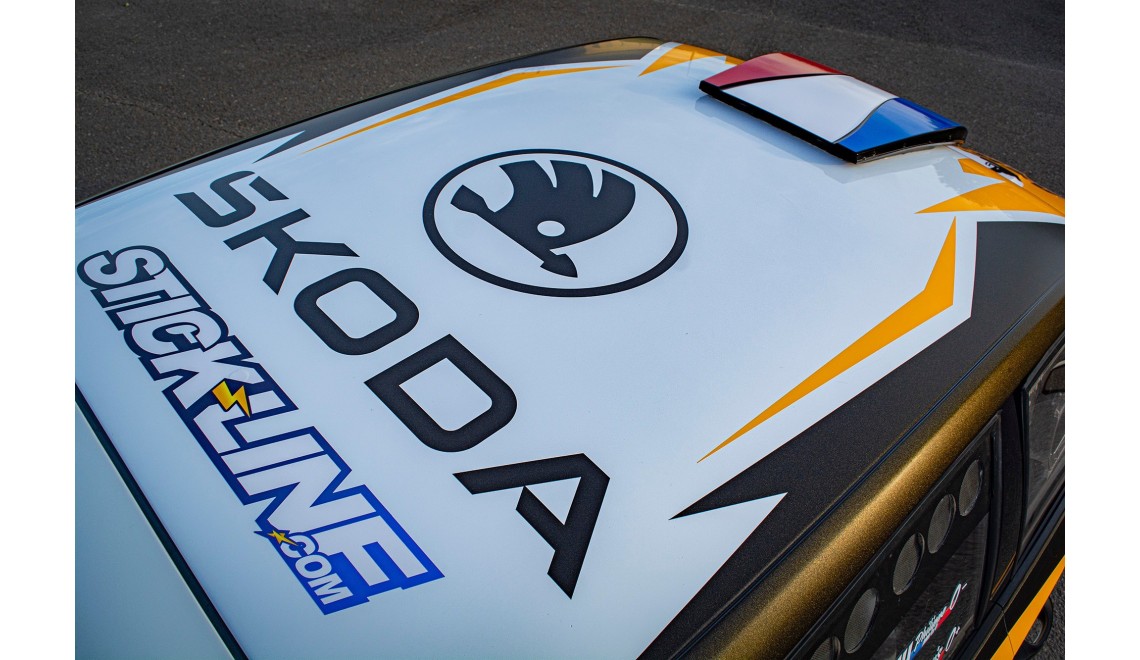 Personnalisation des prises d’air de toit rallye