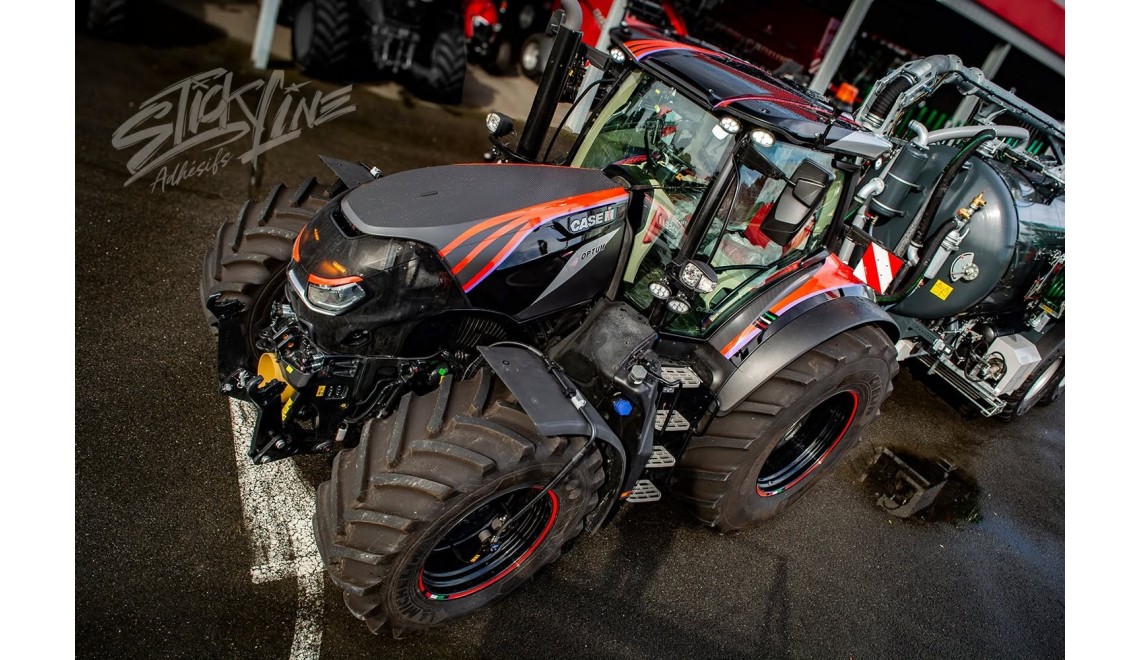 Personnalisation d’un tracteur : le covering agricole