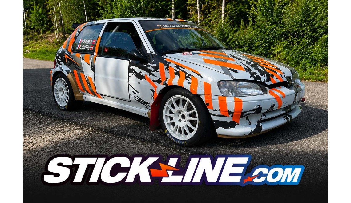Peugeot 106 F2013 : un kit déco universel au style 100% racing